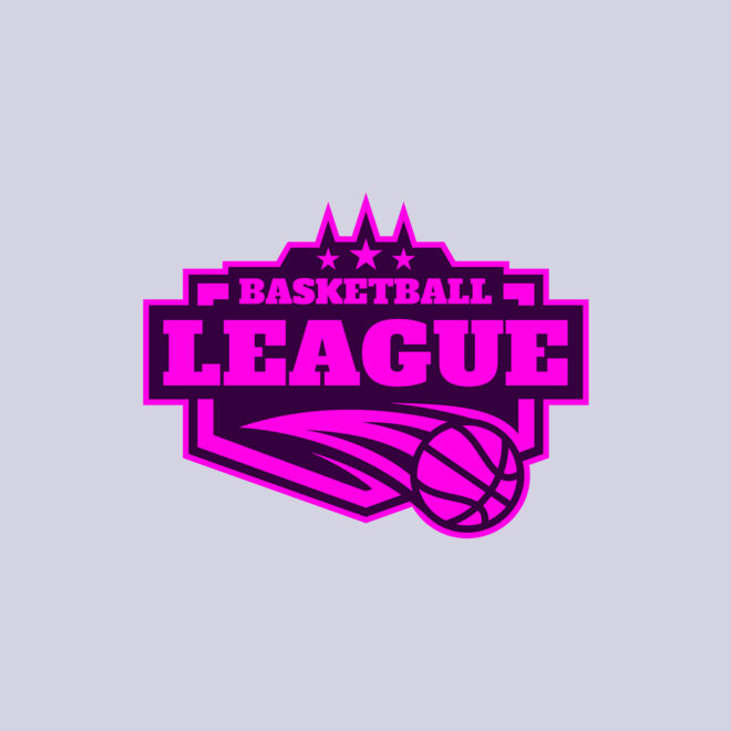League Basketball logo template 02 Thumbnail