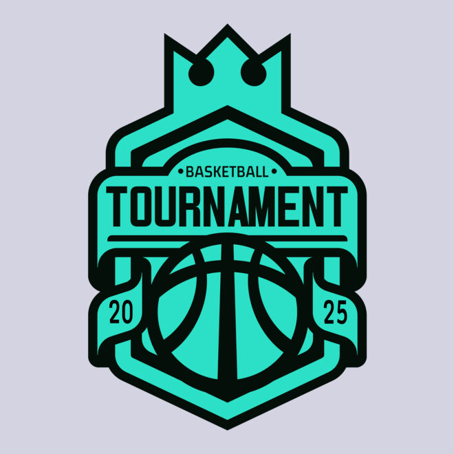 Tournament Basketball logo template 03 Thumbnail