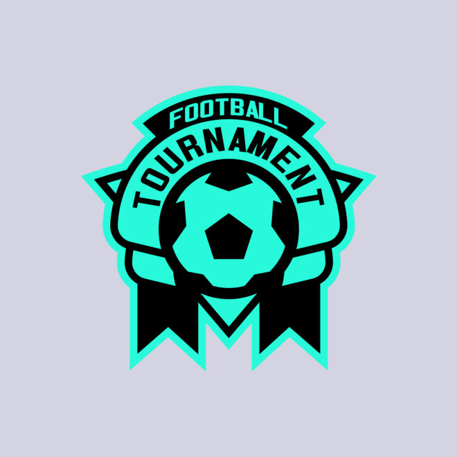 Tournament Football logo template Thumbnail
