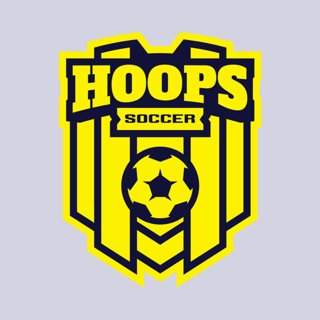 Hoops Soccer logo template Thumbnail