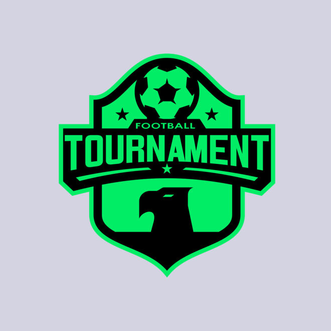 Tournament Football logo template 02 Thumbnail