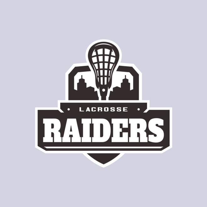 Raiders Lacrosse Logo Template Thumbnail
