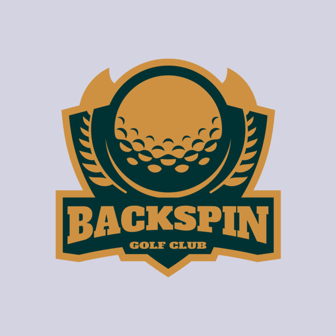 Backspin Golf club logo template Thumbnail