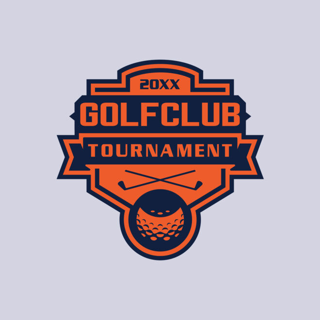 Golf club Tournament logo template 02 Thumbnail