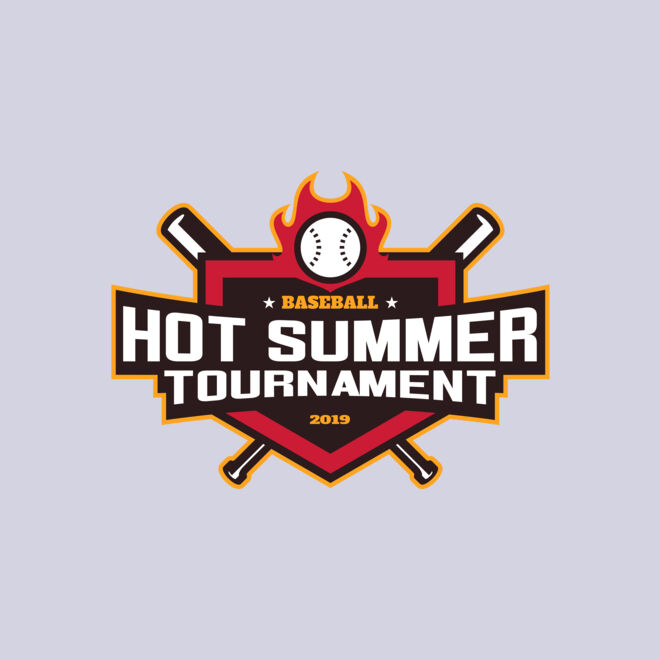 Hot Summer Tournament Baseball logo 01 Thumbnail
