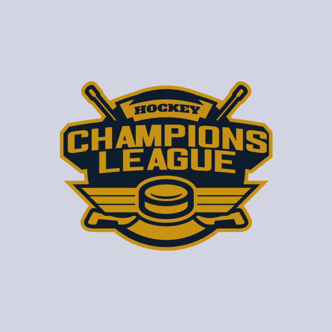 Champions League Hockey logo template Thumbnail