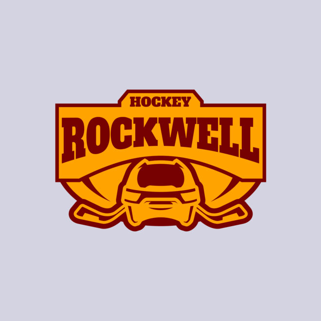 Rockwell Hockey logo template 02 Thumbnail