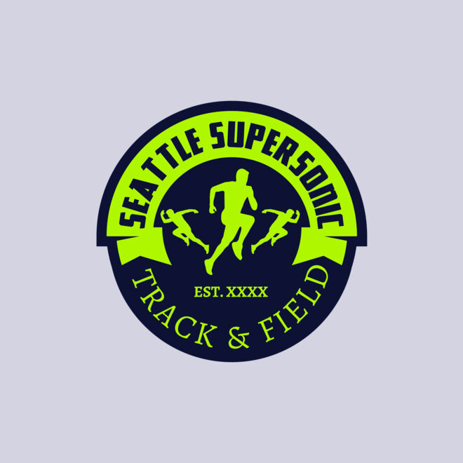 Track & Field Team Logo 10 Thumbnail