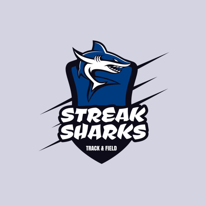 Sharks Track & Field Team Logo 01 Thumbnail