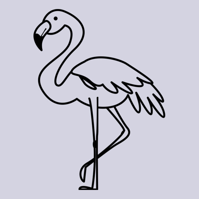 Flamingo   Clipart 3 Thumbnail