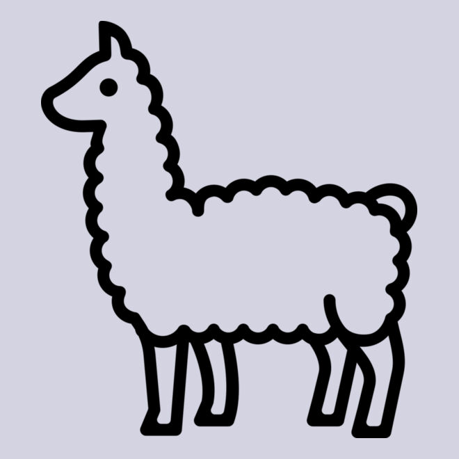 Lllama   Clipart 1 Thumbnail