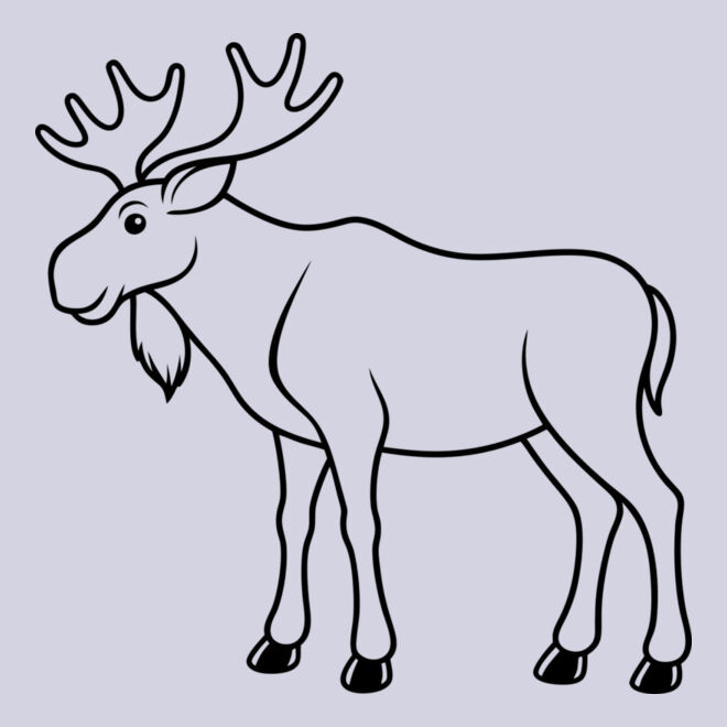 Moose   Clipart 3 Thumbnail