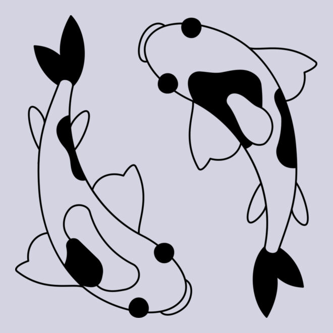 Yin-Yang Koi Fish Thumbnail