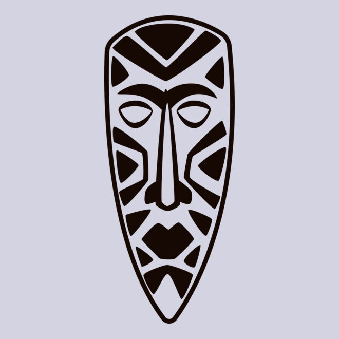 Polynesian Tribal Mask Thumbnail