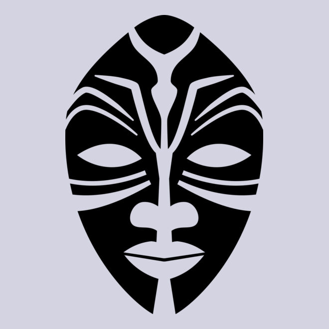 Maori Tribal Mask Thumbnail