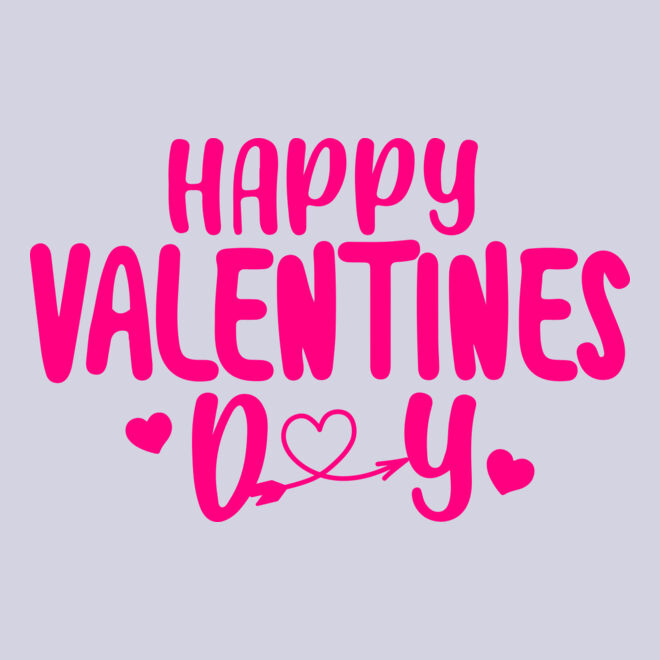 Pink Valentines Day Text Thumbnail