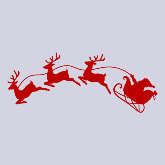 Santa and the reindeers Thumbnail
