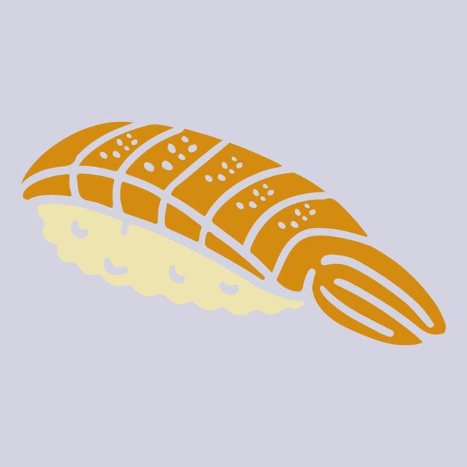 Ebi Shrimp Sushi Thumbnail