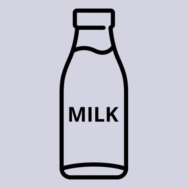 Milk in a bottle Thumbnail