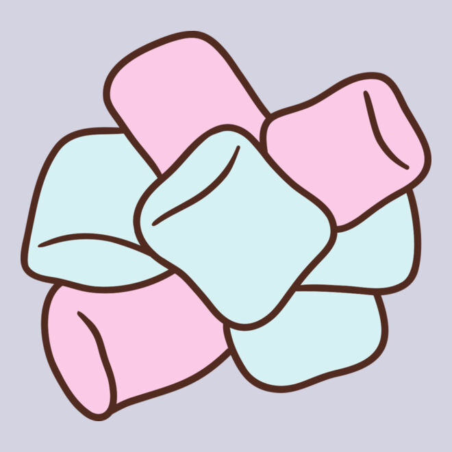 Colored Marshmallows Thumbnail