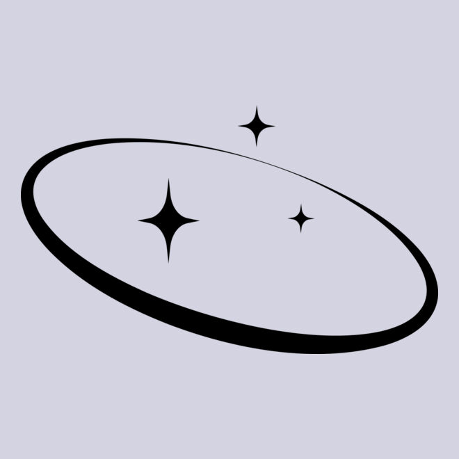 Orbit with stars Thumbnail