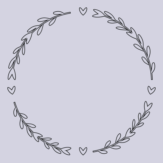 Floral Wreath Frame Thumbnail