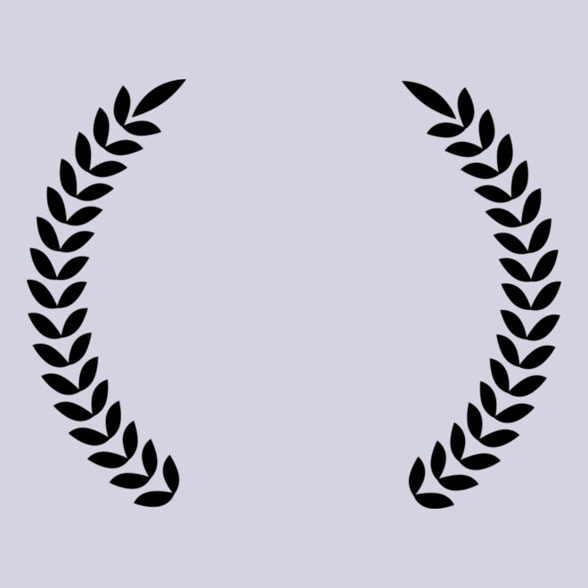 Laurel Wreath Half Circle Thumbnail