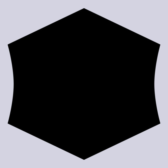 Irregular Hexagon Badge Thumbnail