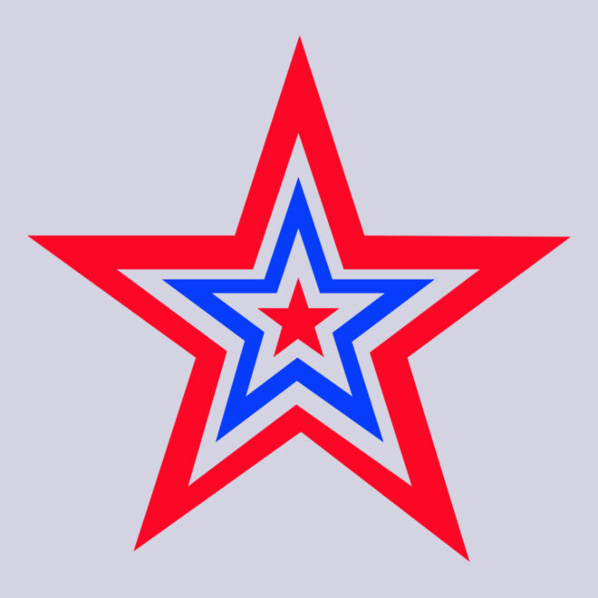 Triple Outline Star Thumbnail