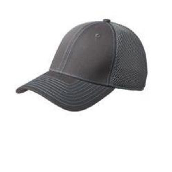 Stretch Mesh Contrast Stitch Cap Thumbnail