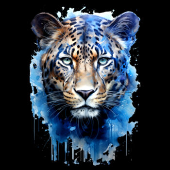 Leopard Head Paint Design