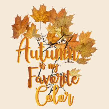 Autumn Favorite Color Design