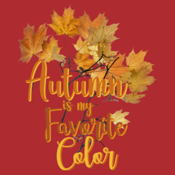 Autumn Favorite Color Design