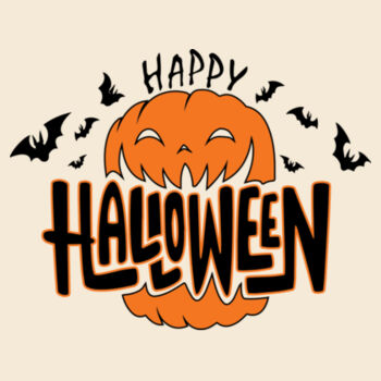 Happy Halloween Pumpkin Design