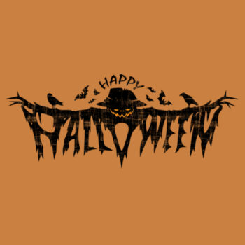 Happy Halloween Scarecrow Design