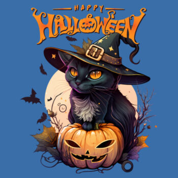 Happy Halloween Cat Design