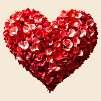 Flowers Heart Design