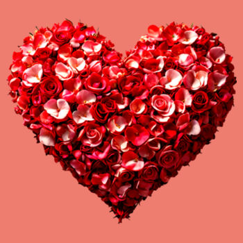 Flowers Heart Design