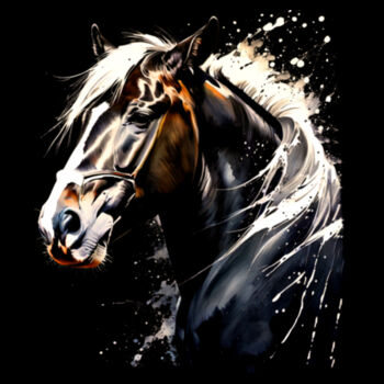 Horse Head Paint Design