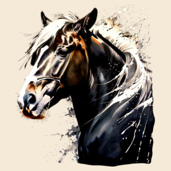 Horse Head Paint Design