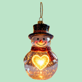 Snowman Ornament Design