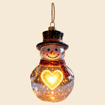 Snowman Ornament Design