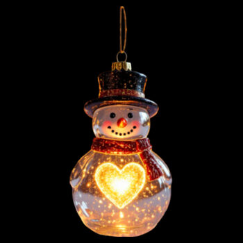 Snowman Ornament Design