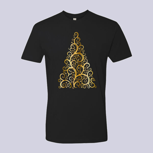 Gold Christmas Tree Thumbnail