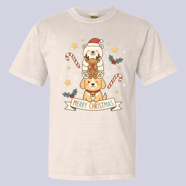 Merry Christmas Reindeer and Dog Thumbnail