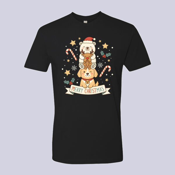 Merry Christmas Reindeer and Dog Thumbnail