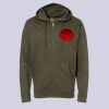 Midweight Full-Zip Hooded Sweatshirt Thumbnail