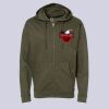 Midweight Full-Zip Hooded Sweatshirt Thumbnail